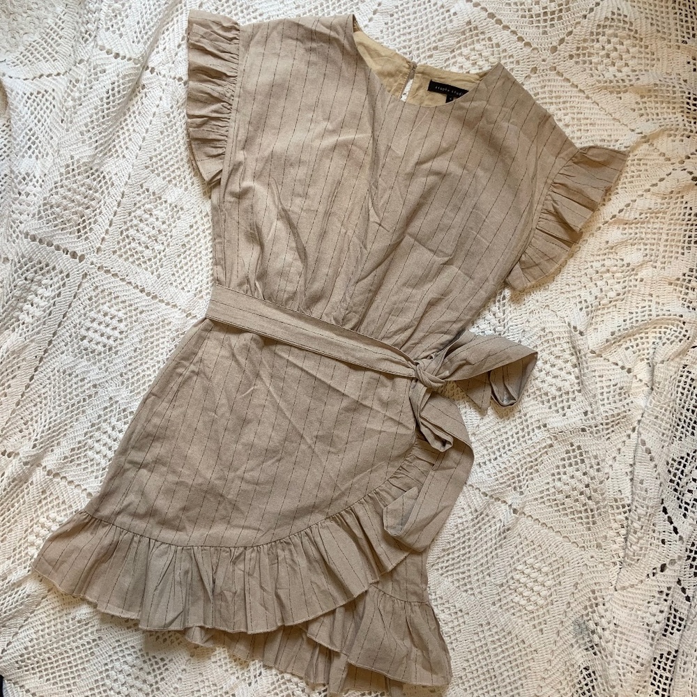 Etophe Studios Chambray Wrap Dress